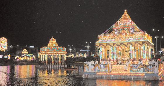ఘనంగా ముగిసిన శ్రీవారి తెప్పోత్సవాలు