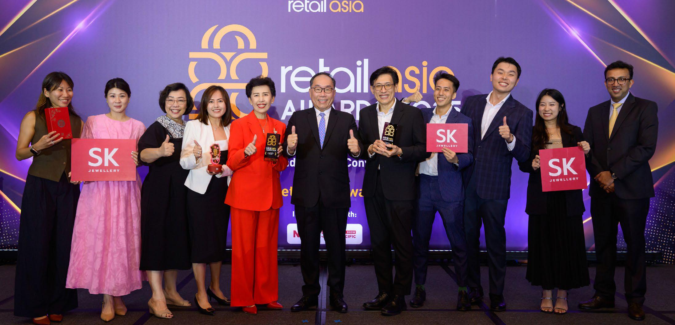 SK Jewellery Group clinches two major wins at the Retail Asia Awards 2025