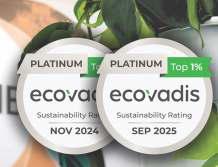 Back-to-back platinum: EcoVadis places Hexigone among sustainability elite