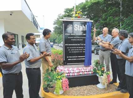 Stahl reopens advanced coatings facility in Ranipet, India