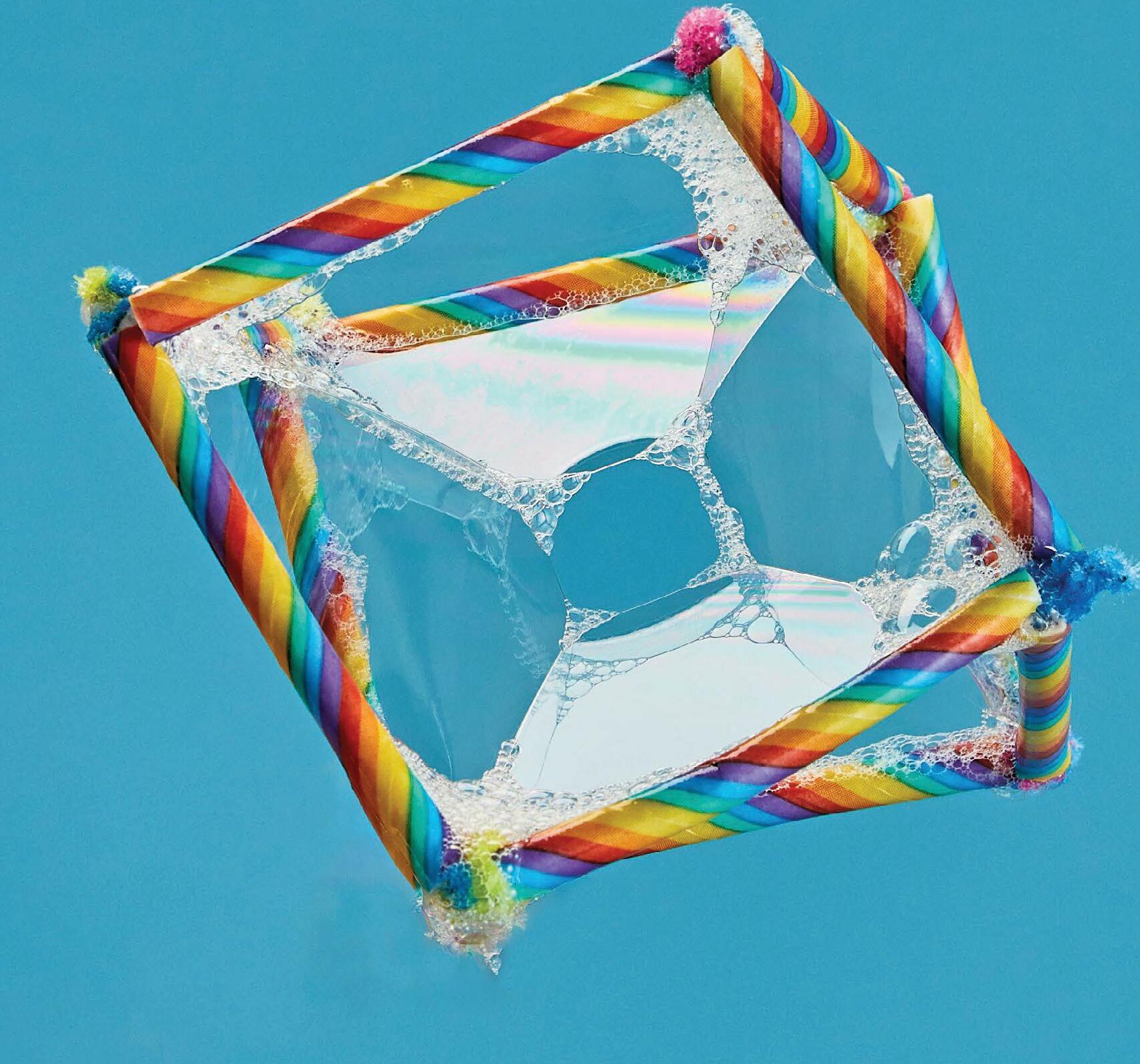 Make square bubbles