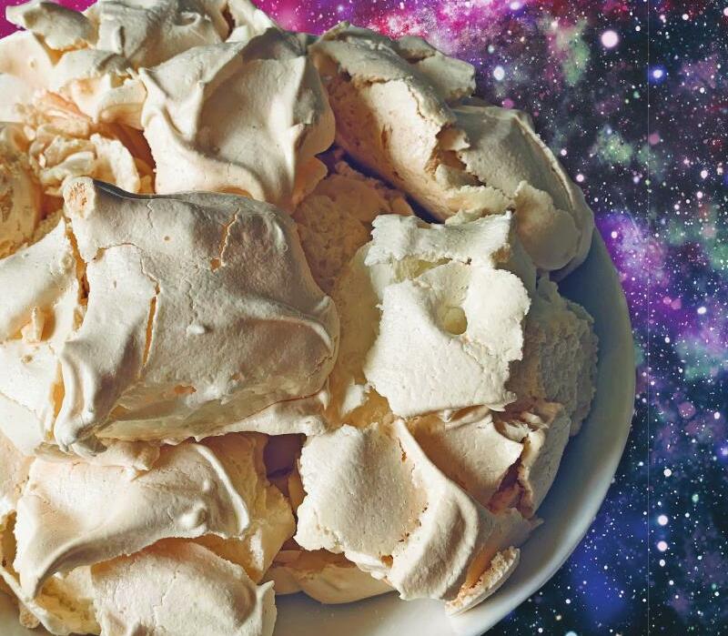 Make astronaut “ice cream”