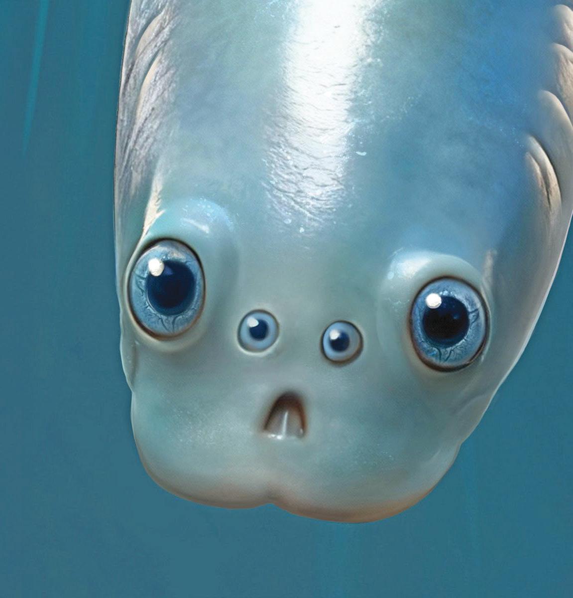 Ancient fish had four eves