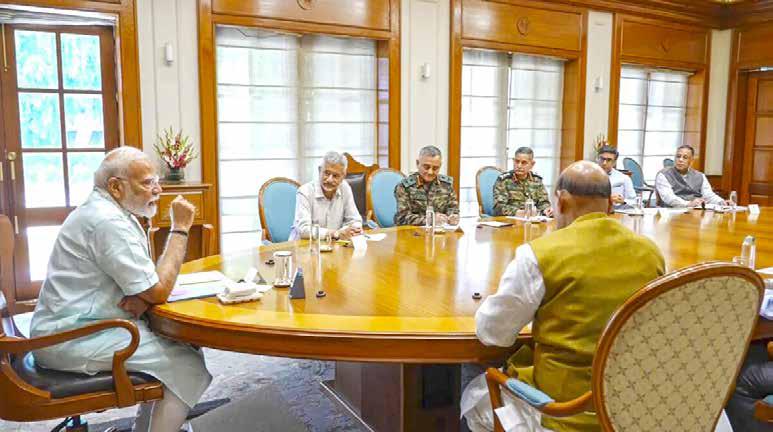 பிரதமர் மோடி தலைமையில் உயர் மட்ட ஆலோசனை