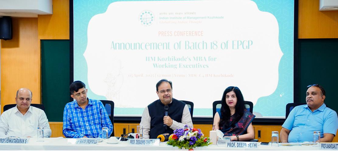 PIONEERING THE FUTURE: IIM KOZHIKODE LAUNCHES 18TH BATCH OF EXECUTIVE POST GRADUATE PROGRAMME IN MANAGEMENT