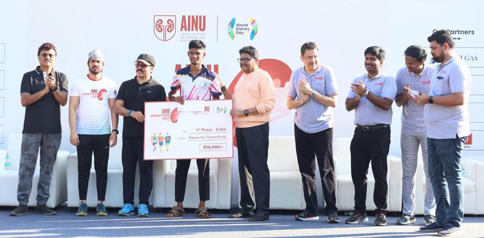 AINU CHENNAI HOSPITAL ORGANIZES ITS 3RD EDITION OF AINU KIDNEY RUN TO PROMOTE KIDNEY HEALTH
