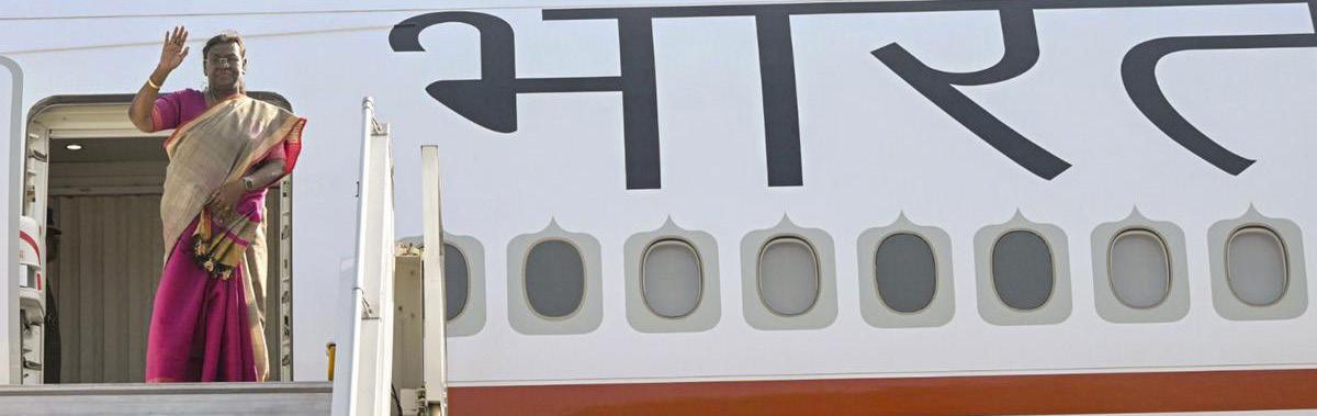 PRESIDENT MURMU ARRIVES IN PORTUGAL ON FIRST LEG OF TWO-NATION VISIT