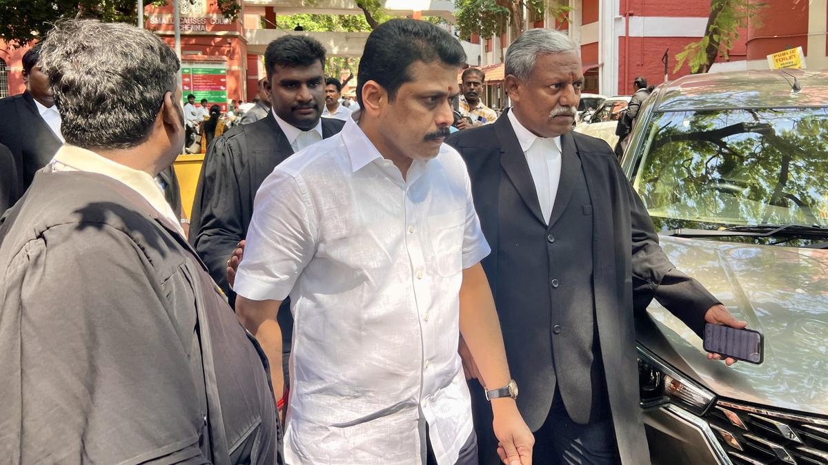 SENTHILBALAJI'S BROTHER ASHOK KUMAR APPEARS BEFORE PRINCIPAL SESSIONS COURT