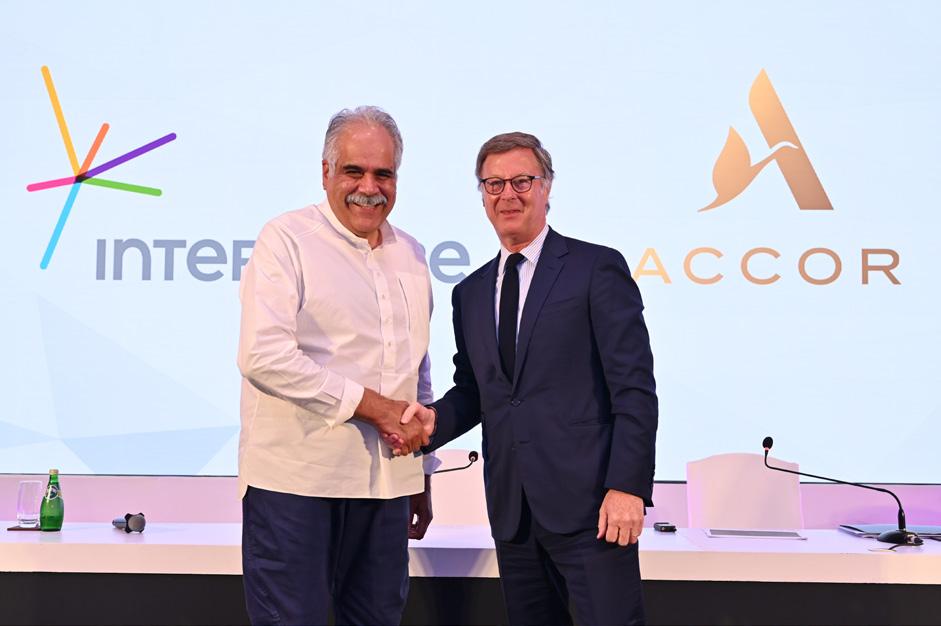 ACCOR AND INTERGLOBE FORGE A NEW LANDMARK PARTNERSHIP TO REDEFINE HOSPITALITY IN INDIA.