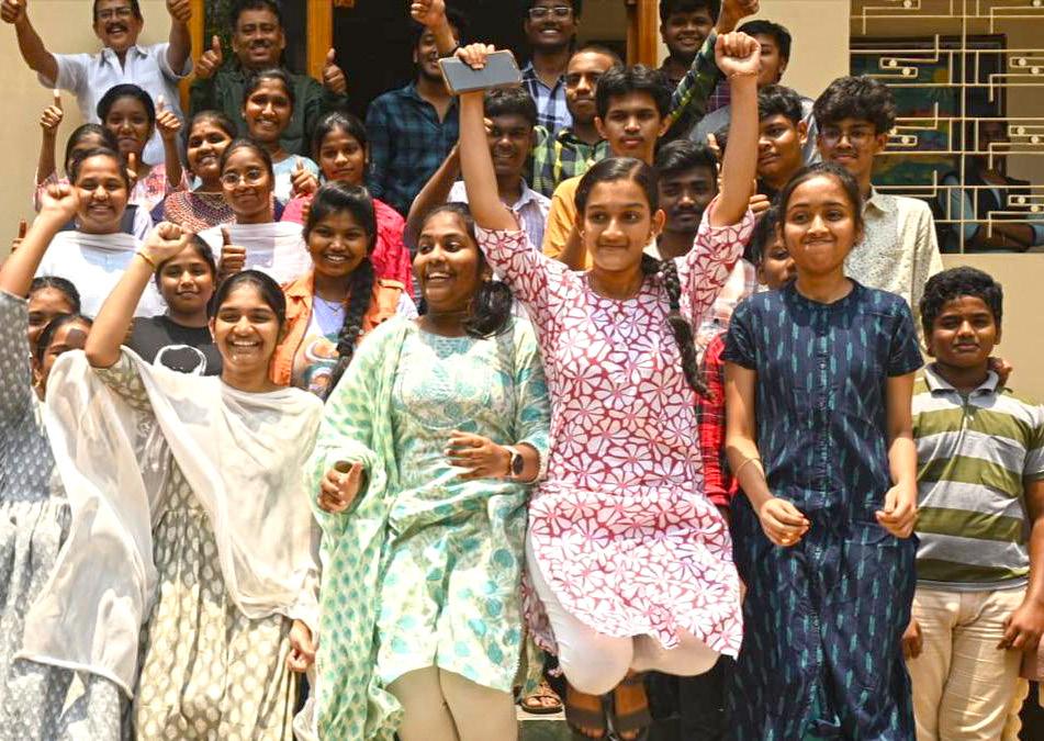 A.P. INTERMEDIATE EXAM RESULTS: PASS PERCENTAGE OF 83% AMONG FINAL-YEAR STUDENTS, 70% FOR FIRST YEARS