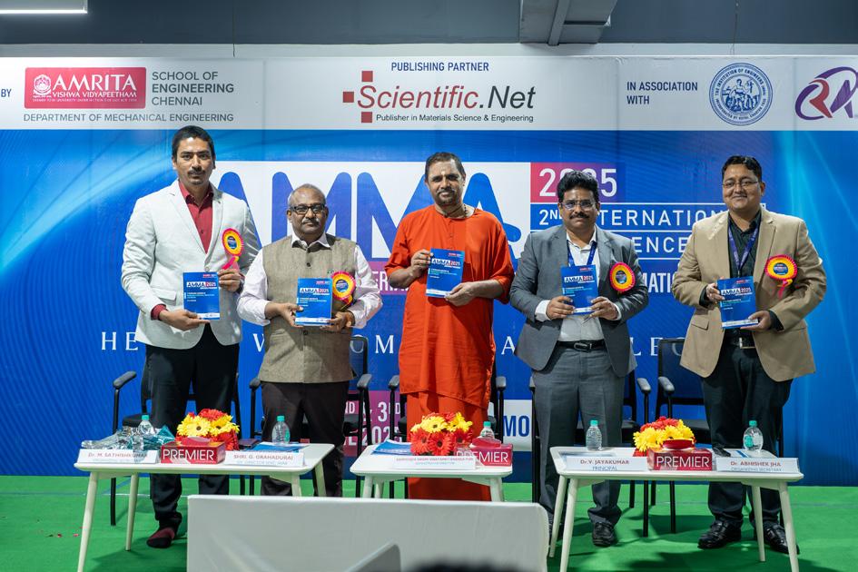 AMRITA VISHWA VIDYAPEETHAM BRINGS GLOBAL EXPERTS TOGETHER TO DRIVE INNOVATION IN MATERIALS, MANUFACTURING, AND AUTOMATION