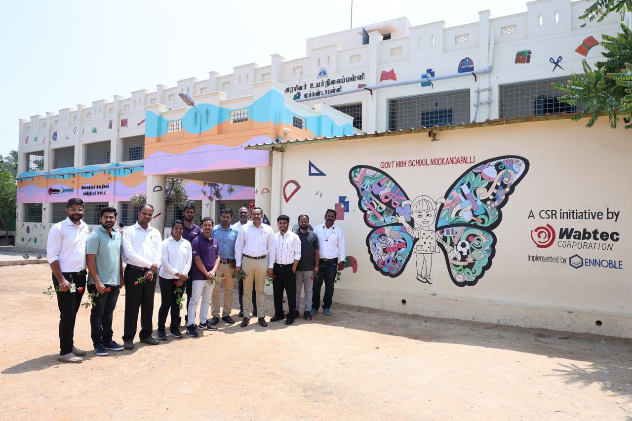 GOVERNMENT HIGH SCHOOL, MOOKANDAPALLI TRANSFORMS INTO A MODEL CAMPUS