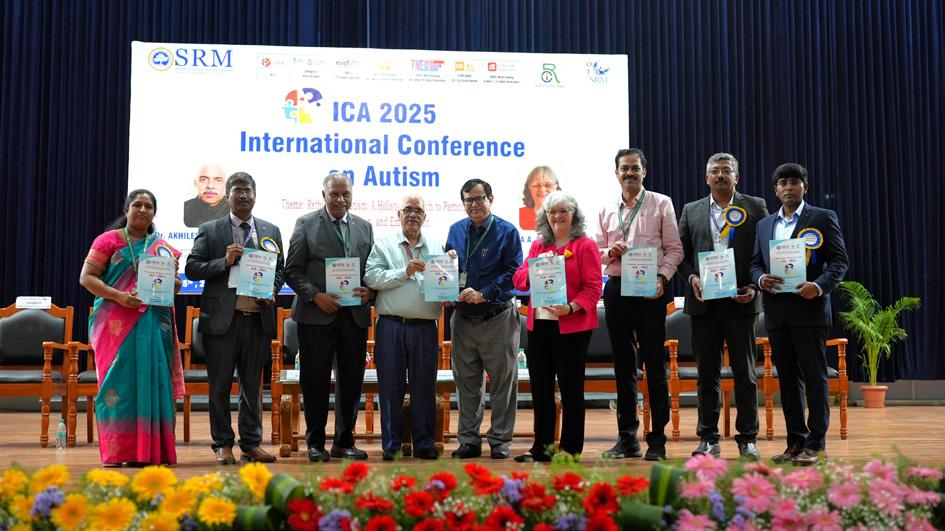 SRM COLLEGE OF OCCUPATIONAL THERAPY SUCCESSFULLY HOSTED THE INAUGURATION OF THE INTERNATIONAL CONFERENCE ON AUTISM 2025 AT SRMIST