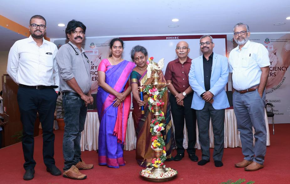 MEENAKSHI MISSION HOSPITAL HOSTS CME ON PRIMARY IMMUNODEFICIENCY FOR PEDIATRICIANS AND FAMILY PHYSICIANS