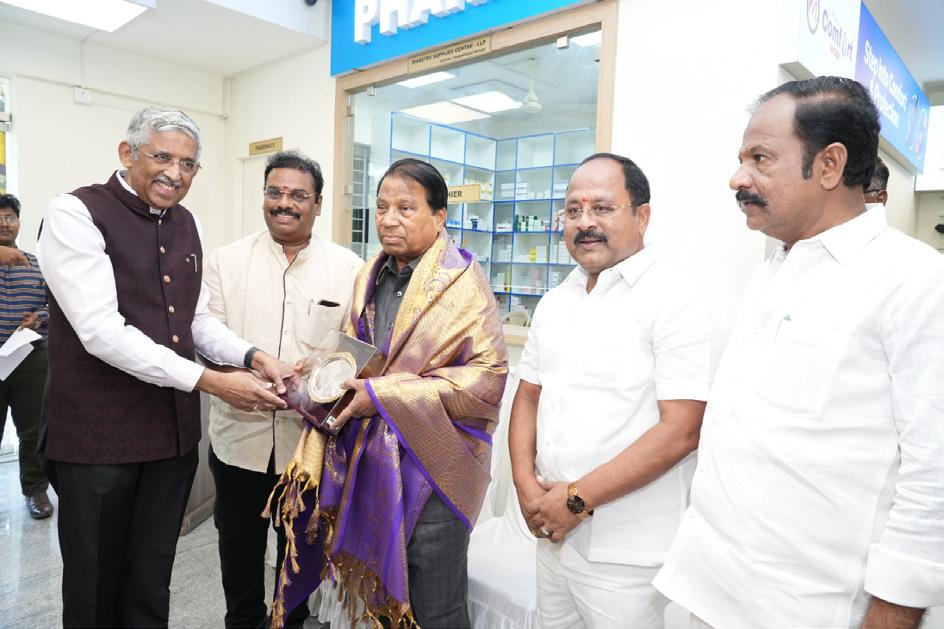 DR G VISWANATHAN OF VIT INSTITUTIONS PROPOSES DIABETES PREVENTION PROGRAM WITH DR. MOHAN'S DIABETES SPECIALITIES CENTRE VELLORE