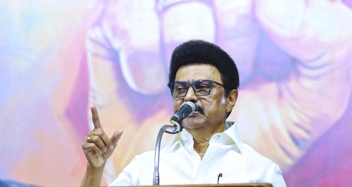 BJP-LED UNION GOVT.'S SUDDEN MOVE TO CONDUCT CASTE CENSUS REEKS OF POLITICAL EXPEDIENCY: T.N. CM STALIN