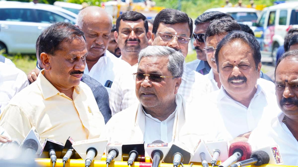 ALERT SOUNDED IN SENSITIVE AREAS, KARNATAKA FOLLOWING CENTRAL GUIDELINES, SAYS CM SIDDARAMAIAH