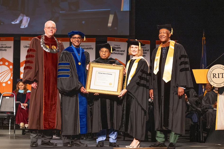 (VIT), G. VISWANATHAN, WAS CONFERRED WITH AN HONORARY DOCTORATE BY ROCHESTER INSTITUTE OF TECHNOLOGY