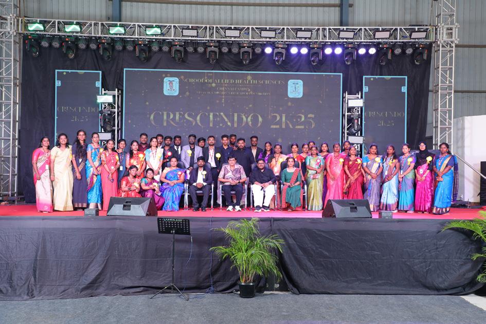 SCHOOL OF ALLIED HEALTH SCIENCES, CHENNAI VINAYAKA MISSION'S RESEARCH FOUNDATION (DU) SPORTS DAY CLOSING CEREMONY & ANNUAL CULTURAL DAY 2025 - REPORT