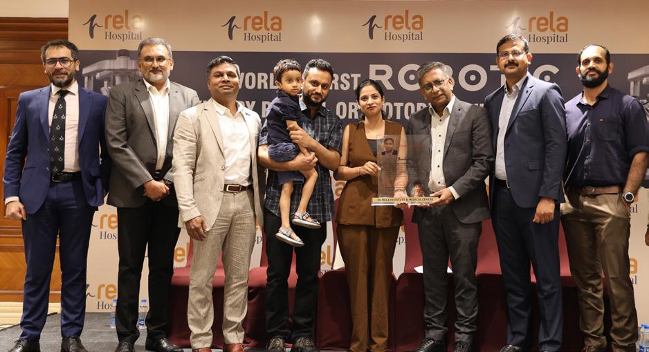 GLOBAL MILESTONE IN THE FIELD OF ROBOTIC SURGERYWORLD'S FIRST AND THE YOUNGEST CHILD TO HAVE ROBOTIC LIVER TRANSPLANT SURGERY (RECIPIENT OPERATION)