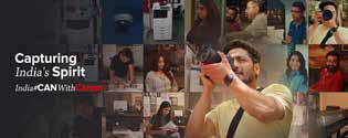 CANON INDIA CELEBRATES PROGRESS POWERED BY TECHNOLOGY IN LATEST INDIA #CANWITHCANON CAMPAIGN
