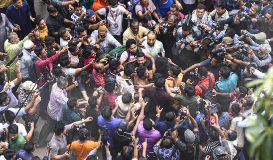 AWAMI LEAGUE SUPPORTERS STARE AT AN UNCERTAIN FUTURE UNDER THE INTERIM GOVERNMENT