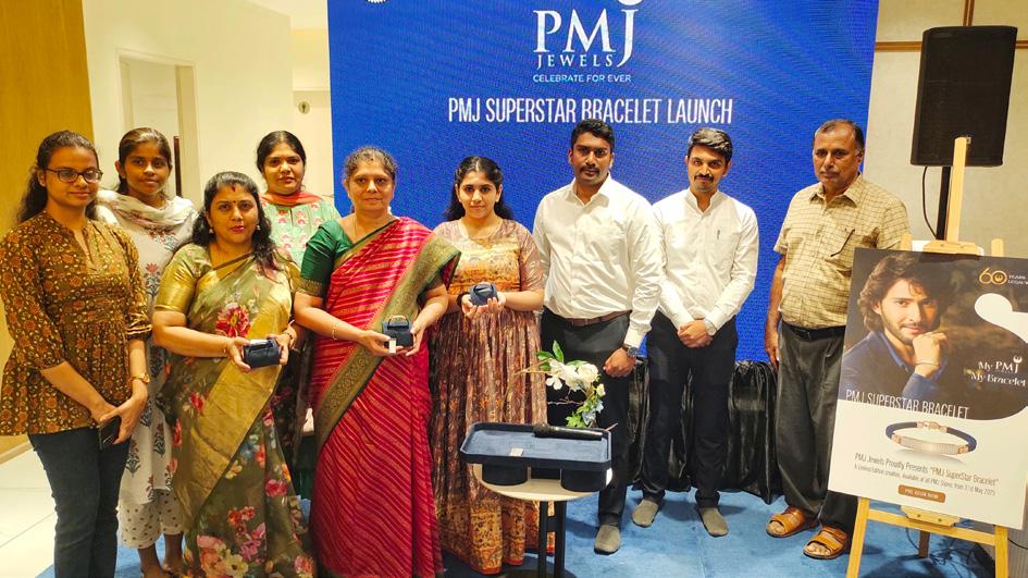 PMJ JEWELS INTRODUCES SUPERSTAR BRACELET, LAUNCHES NEW BRAND CAMPAIGN FEATURING MAHESH BABU AND DAUGHTER SITARA GHATTAMANENI
