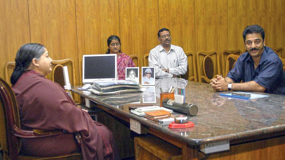WHEN KAMAL HAASAN CHANGED HIS MOVIE'S TITLE AFTER FINDING NO SUPPORT FROM JAYALALITHAA