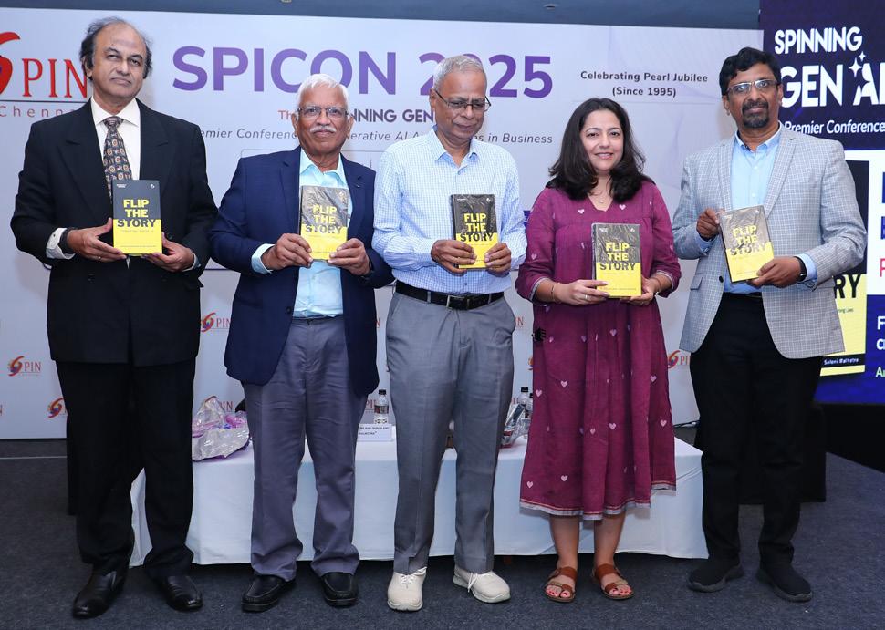 SPIN CHENNAI (AFFILIATED TO SOFTWARE ENGINEERING INSTITUTE, CARNEGIE MELLON UNIVERSITY, USA) CELEBRATES THE PEARL JUBILEE - 30 YEARS OF EXCELLENCE AND INNOVATION WITH ORGANISING A PREMIER CONFERENCE ON AI WITH THE THEME SPINNING GEN AI