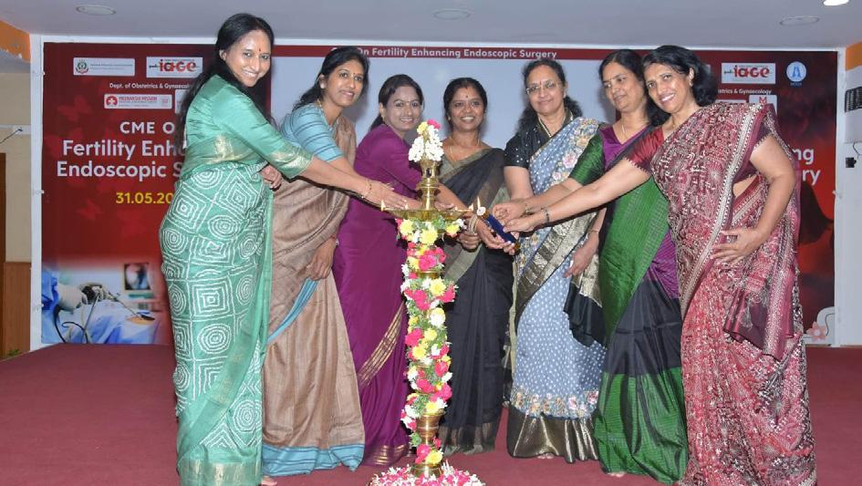 FERTILITY ENHANCING ENDOSCOPIC SURGERIES CMC HELD AT MEENAKSHI MISSION HOSPITAL