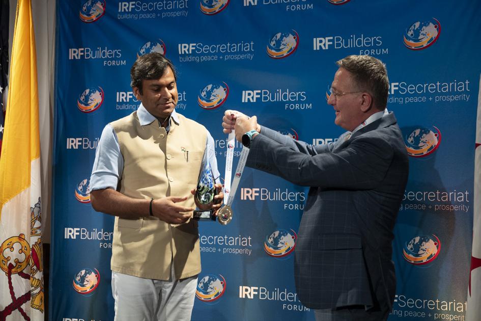 MIT-WPU'S DR. RAHUL KARAD HONOURED WITH 2025 GLOBAL BUSINESS AND INTERFAITH PEACE AWARD AT PRESTIGIOUS INTERNATIONAL FORUM IN WASHINGTON, D.C.