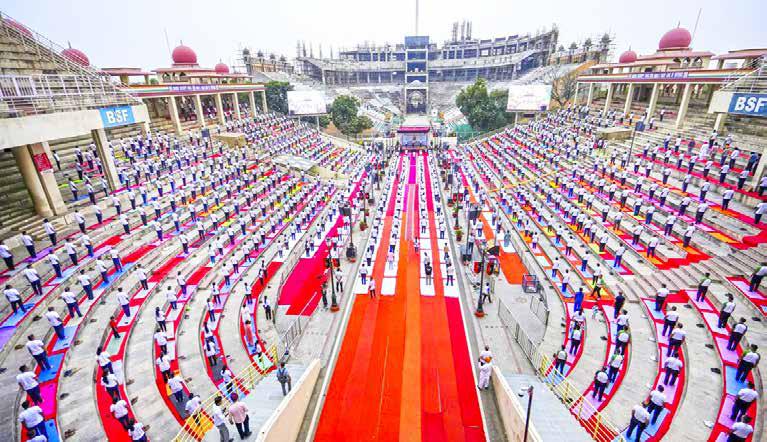 INTERNATIONAL YOGA DAY: YOGA TEACHES US WE ARE NOT ISOLATED INDIVIDUALS BUT INTEGRAL PARTS OF NATURE: PM MODI