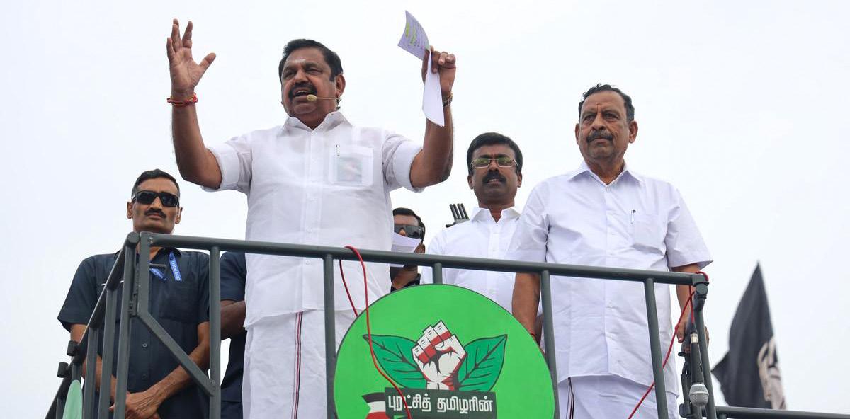 STALIN HAS PLUNGED TAMIL NADU INTO UNPRECEDENTED DEBT, SAYS PALANISWAMI