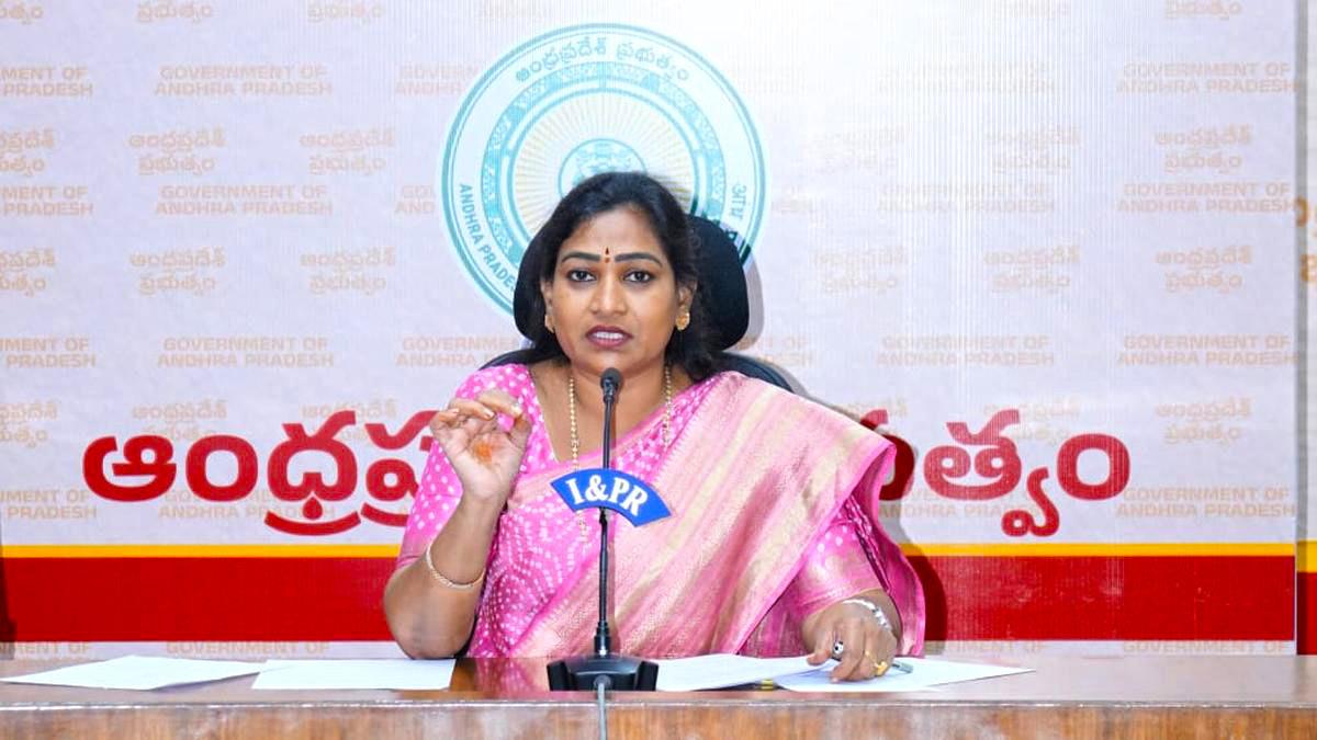 A.P. HOME MINISTER ANITHA DIRECTS OFFICIALS TO BE ON ALERT FOLLOWING IMD'S HEAVY RAIN FORECAST