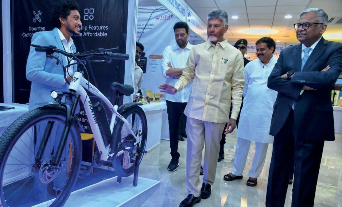 ANDHRA PRADESH CHIEF MINISTER CHANDRABABU NAIDU INAUGURATES RATAN TATA INNOVATION HUB AND ITS FIVE REGIONAL CENTRES