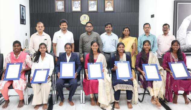 DEPUTY CM HANDS OVER APPOINTMENT ORDERS UNDER SPORTS QUOTA