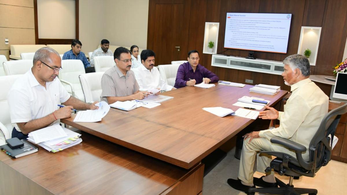 NAIDU CALLS FOR EVALUATION OF A.P'S MINERAL WEALTH, MOOTS MINING LEASE QUOTA FOR VADDERA COMMUNITY