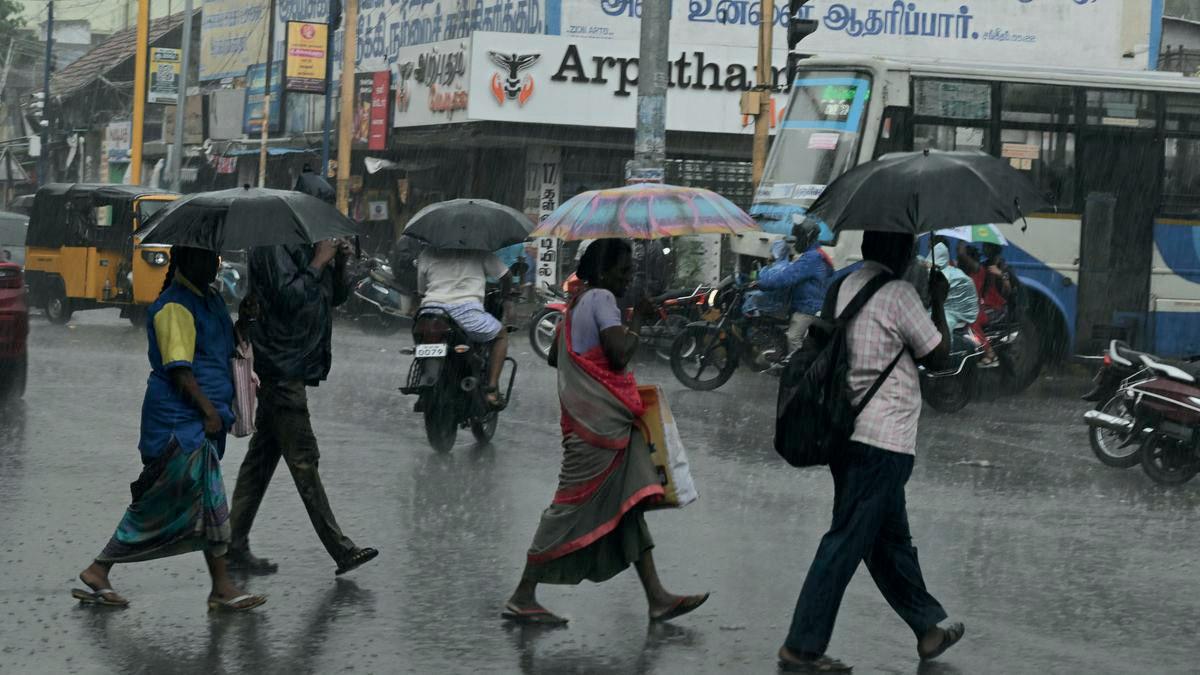 HEAVY RAINFALL LIKELY OVER DELTA, COASTAL BELTS IN TAMIL NADU FOR FOUR DAYS