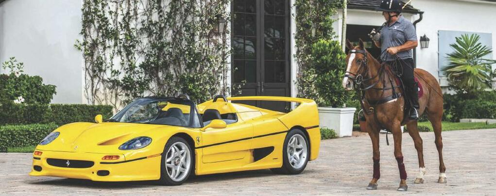 RALPH LAUREN'S FERARRI F50 ON THE BLOCK