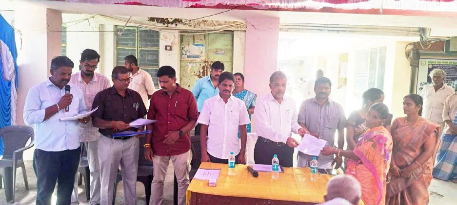 ஊத்தங்கரையில் ஜாமாபந்தி நிறைவு நாள்; ரூ.3,37,500 மதிப்பீட்டில் நலத்திட்டம்