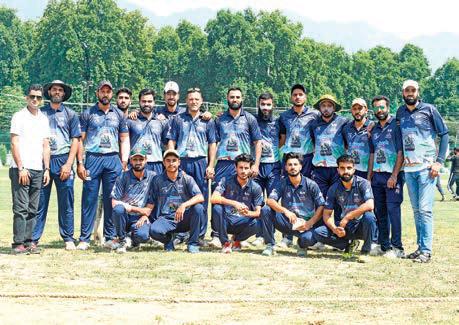 Spectrum King's cricket club Pampore clinch HPL title
