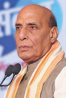 India’s security doctrine transformed under Modi, says Rajnath Singh