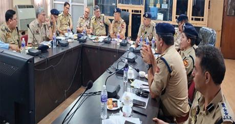 ADGP Armed J&K reviews arrangements for 'Pedal Through Paradise' Cycle Race in Srinagar