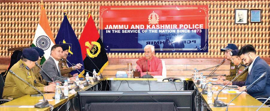 Ensure public peace, tranquility: LG Sinha