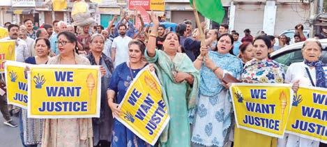ABDPSS holds protest rally against Pahalgam terrorist attack
