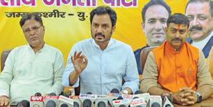 Dr. Jasrotia condemns Opposition’s "Political Opportunism" amid national mourning over Pahalgam massacre