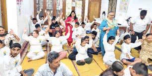 CRC Jammu, Ayurvedic Hospital organize yoga session for PwDs, CwsN under 100 Days Yoga Mahotsav initiative