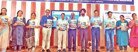 Shantmanu launches Newsletter at SPMR College