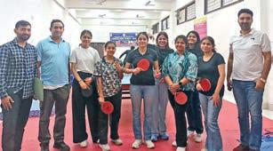 JU Inter-Departmental Tournament 2025-26 Mathematics, Phy Edu Department claim Table Tennis trophies
