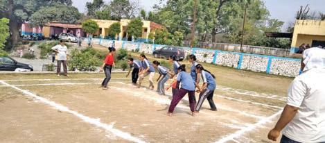 Zonal level U-17 girls meet held at Pouni